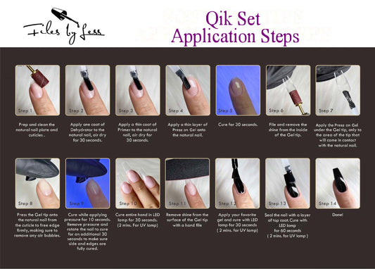 Qik Set , Gel Nail kit